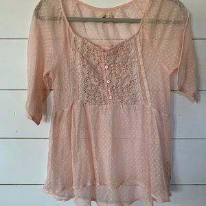 Small Hollister Blouse Like New